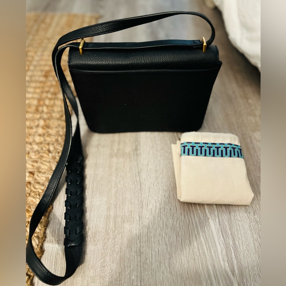 Tory Burch Brooke Leather Shoulder Bag - Picture 3 of 10